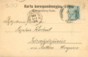 Krakow - Park Krakowski, 1900.