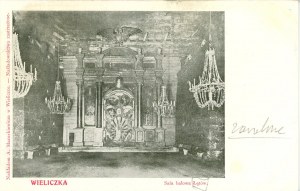 Taneční sál Wieliczka - Łęt, kolem roku 1900.