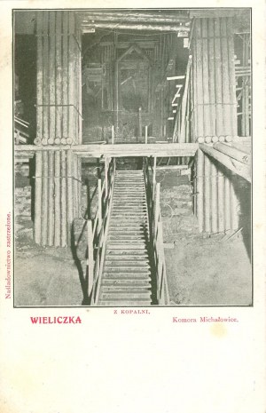 Komora Wieliczka - Michalowice, kolem roku 1900.