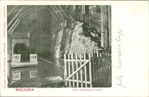 Wieliczka - Grotto of Archduchess Stefania, ca. 1900.