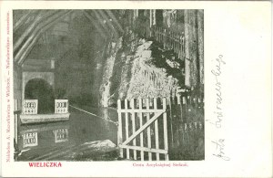 Wieliczka - Grotte der Erzherzogin Stefania, ca. 1900.