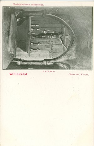 Wieliczka - Autel de la Sainte-Croix, vers 1900