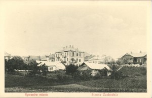 Rymanow - Mesto - západná strana, asi 1910