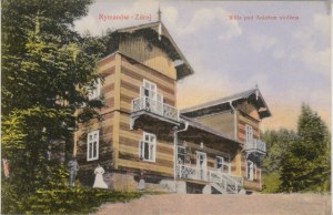 Rymanów Zdrój - Villa unter dem Schutzengel, um 1910.