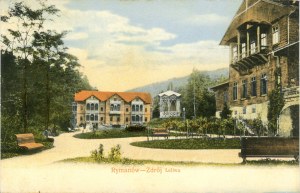 Rymanów Zdrój - Leliwa, ok. 1910.