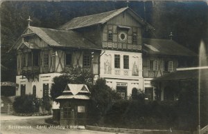 Štiavnica - Kúpele Jozefína a Štefánia, asi 1925