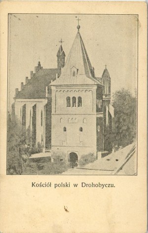 Drohobyč - polský kostel, 1903.