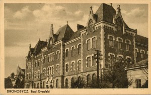 Drohobycz - Sąd Grodzki, 1938.