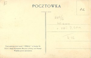 Wiśnicz - Schloss von der Westseite. ca. 1920