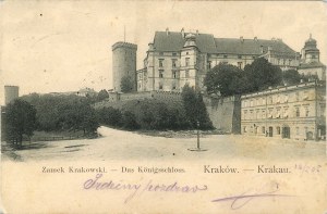 Krakau - Wawel, 1905.