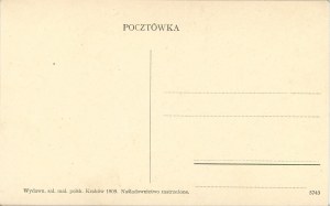 Wisnicz - zrúcanina hradu, 1909.