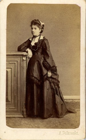 Zabarska Maria nata Kielar, [Tarnów], foto di Polkowski, 1870 circa.