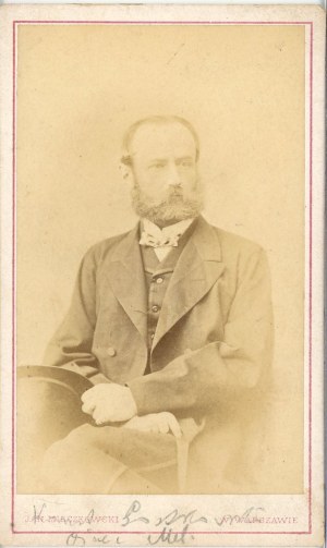 Gostkowski Konstanty, Krakow, photo by Szubert, ca. 1870.