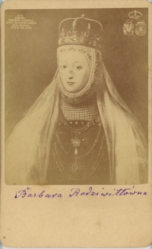 Radziwiłłówna Barbara, ok. 1860