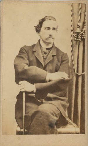 Homme, Breslau, photo de Rordorf, vers 1860.