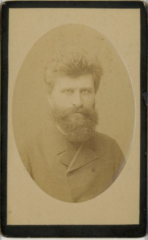 Homme, Krzemieniec, photo Oppitz, vers 1880.