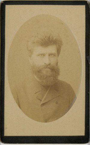 Muž, Krzemieniec, foto Oppitz, asi 1880.