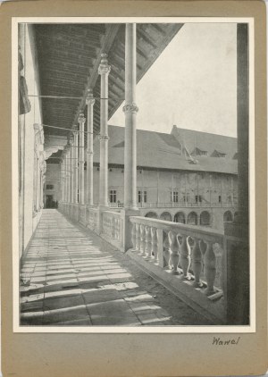 Krakov - hrad Wawel, okolo roku 1920.