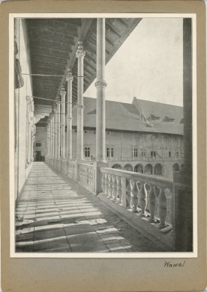 Krakov - hrad Wawel, okolo roku 1920