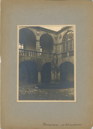 Krakau - Bahnhof Kanonicza-Straße, ca. 1910.