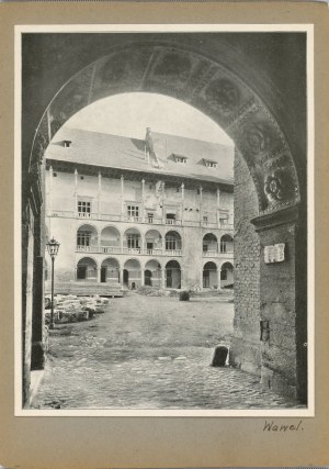 Krakov - hrad Wawel, cca 1920