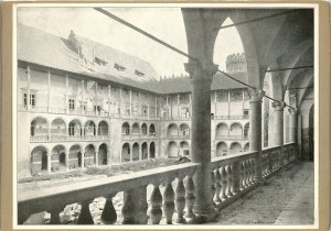 Krakov - hrad Wawel, kolem roku 1920.