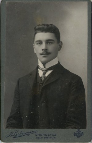 Maschio, Drohobych - Boryslav, foto di Siebermann, 1890 circa.