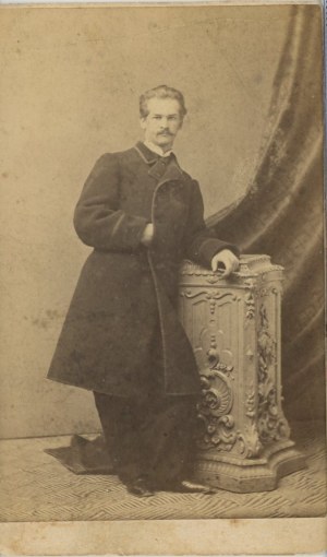 Dambski Franciszek, Warsaw, photo by Beyer, ca. 1867.