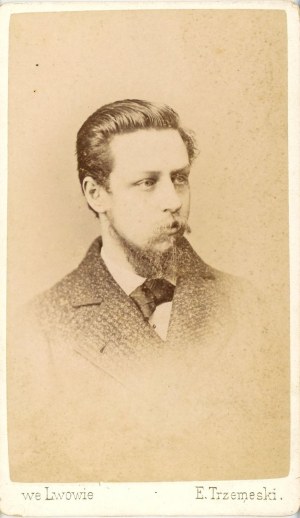 Grabowski Julian, Lemberg, Foto von Trzemeski, um 1870.