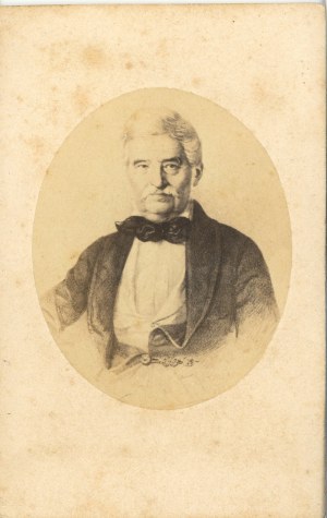 Kaminski Jan Nepomucen, carte de visite. vers 1865.