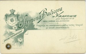 Grodyński Wilhelm - Podgórze, Pass, Balicer, Kraków, ca. 1900.