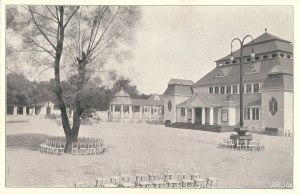 Kraków - Wystawa architektury - Teatr, Kawiarnia, 1912.