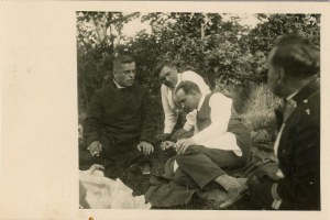 Belina-Prażmowski Władysław durante il picnic.