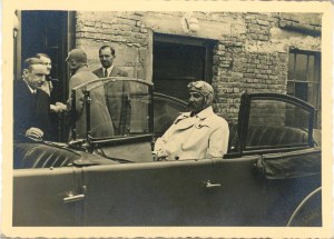 Belina-Prażmowski Władysław in auto, 1925 circa.