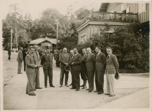 Belina-Prażmowski Wladyslaw v Truskavci, kolem roku 1930. Zakł. fot. J. Grunfeld v Truskavci.