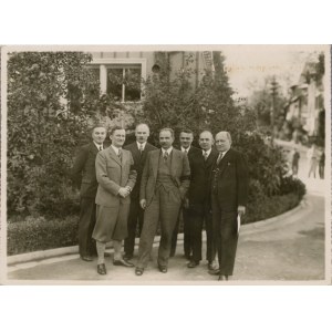 Belina-Prażmowski Wladyslaw in Truskavets, circa 1930, Zakł. fot. J. Grunfeld in Truskavets.