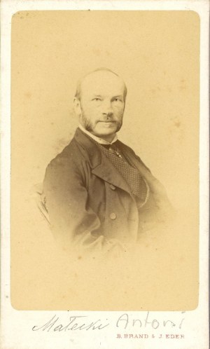 Malecki Antoni, Member of the Sejm, B. Brand and J. Eder, Lviv, ca. 1870