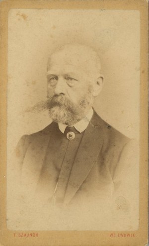 Smolka Franciszek, member of parliament, photo: Szajnok, Lviv, ca. 1865
