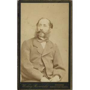 Wodzicki Henryk, deputy to the Sejm, photo by Rzewuski, Cracow, ca. 1875.