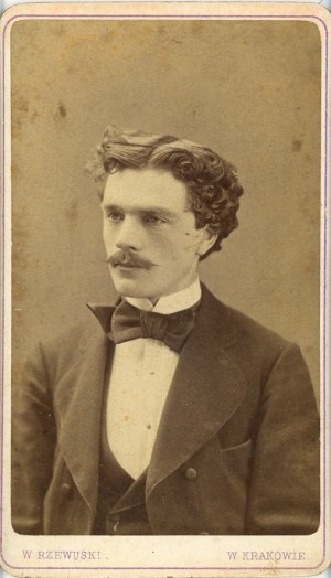 Zabawski Emil, Krakow, photo by Rzewuski, ca. 1870.
