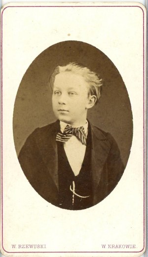 Gozdawa Gozdawski Alfons, Cracovie, photo de Rzewuski, vers 1867.