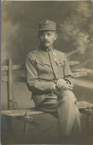 PREMIÈRE GUERRE MONDIALE] Lieutenant autrichien, jusqu'en 1918