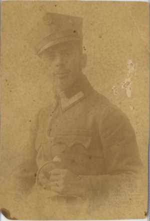 [Légions polonaises] Stypulski Czeslaw, photo Kuczynski, Cracovie, 1914.