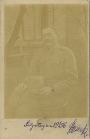 Tendera Stanisław, Leutnant, Orchester, 1916.