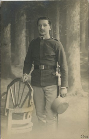 Mazek Karol, lieutenant, orchestre, Lvov, Rivoli, vers 1915.