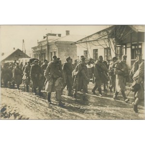 Przemarsz wojsk, Delatyn, 1915.