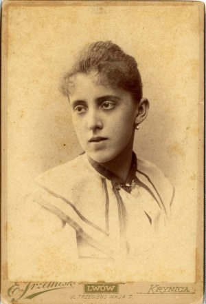 Woman, Lviv and Krynica, Trzemeski, ca. 1890