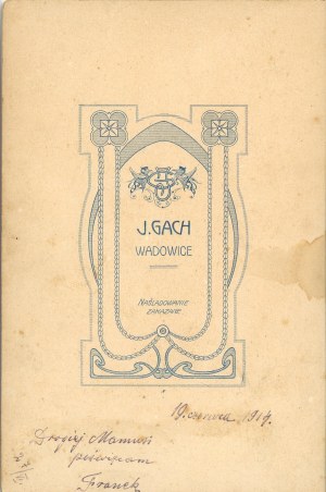 Männlich, Wadowice, Gach, 1914
