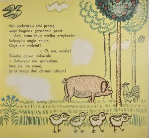 Tokmakova Irina - Cockerel. Scritto ... tradotto da Wanda Grodzienska. Illustrato da Józef Wilkoń. Varsavia 1967 