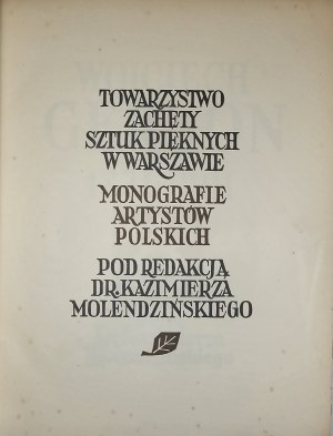 Molendziński Kazimierz - Wojciech Gerson 1831-1901. Warszawa [1939] TZSP.